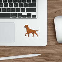 Rhodesian Ridgeback Die-Cut Stickers, 5 Sizes, Matte Finish, Water Resistant Vinyl, Indoor/Outdoor, FREE Shipping, Made in USA!!