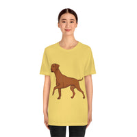 Rhodesian Ridgeback Unisex Jersey Short Sleeve Tee, S - 3XL, 16 Colors, Light Fabric Cotton, FREE Shipping, Made in USA!!