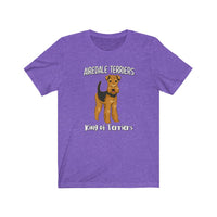 Airedale Terrier Unisex Jersey Short Sleeve Tee