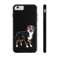 Australian Shepherd Case Mate Tough Cell Phone Cases, Wireless Charging, Extremely Strong Plastic, FREE Shipping, Made in USA!!