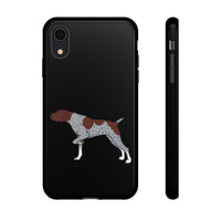 German Shorthaired Pointer Tough Cell Phone Cases