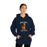 Airedale Terrier Unisex Heavy Blend Hooded Sweatshirt, S - 5XL, 12 Colors, Cotton/Polyester, FREE Shipping, Made in USA!!