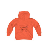 Labrador Retriever Boys Hoodies, Kids Heavy Blend Hooded Sweatshirt