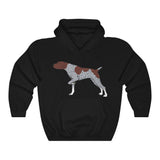 German Shorthaired Pointer Unisex Heavy Blend Hooded Sweatshirt