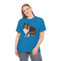 Shetland Sheepdog Unisex Heavy Cotton Tee