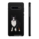 Border Collie Tough Cell Phone Cases, iPhone, Double Layer Case, Impact Resistant, Photo Print Quality, FREE Shipping, Made in the USA!!