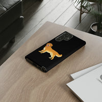 Golden Retriever Cell Phone Cases, Samsung, iPhone, Google, Impact Resistant, Dual Layer for Protection, FREE Shipping, Made in USA!!