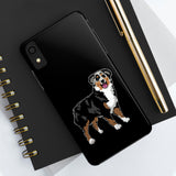 Australian Shepherd Case Mate Tough Cell Phone Cases, Wireless Charging, Extremely Strong Plastic, FREE Shipping, Made in USA!!