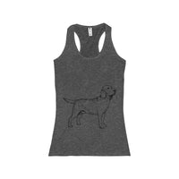 Labrador Retriever Tank Tops for Women Racerback Tank