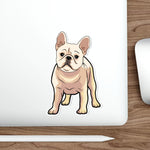 French Bulldog Die-Cut Stickers,  Water Resistant Vinyl, 5 Sizes, Matte Finish, Indoor/Outdoor, FREE Shipping, Made in USA!!