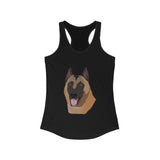 Belgian Malinois Women's Ideal Racerback Tank