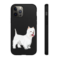 West Highland White Terrier Tough Cell Phone Cases, Impact Resistant, Matte or Glossy, FREE Shipping, Made in USA!!