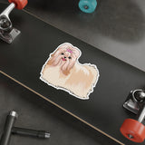 Havanese Die-Cut Stickers, Water Resistant Vinyl, 5 Sizes, Matte Finish, Indoor/Outdoor, FREE Shipping, Made in USA!!