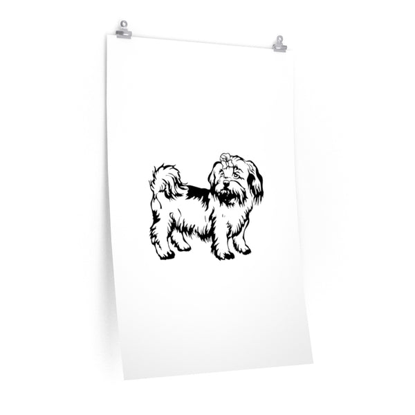 Shih Tzu Premium Matte vertical posters