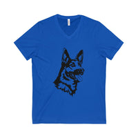 German Shepherd V-Neck Tee