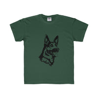 German Shepherd Kids Regular Fit Tee