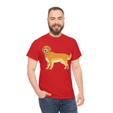 Golden Retriever Unisex Heavy Cotton Tee