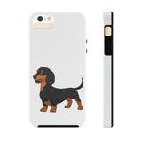 Dachshund Case Mate Tough Phone Cases, Impact Resistant, Wireless Charging, FREE Shipping, Made in USA!!