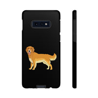 Golden Retriever Cell Phone Cases, Samsung, iPhone, Google, Impact Resistant, Dual Layer for Protection, FREE Shipping, Made in USA!!