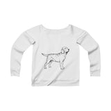 Labrador Retriever Women's Sponge Fleece Wide Neck Sweatshirt