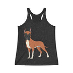 Great Dane Women's Tri-Blend Racerback Tank