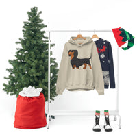 Dachshund Unisex Heavy Blend™ Hooded Sweatshirt, S - 5XL, 13 Colors, Cotton/Polyester, FREE Shipping, Made in USA!!