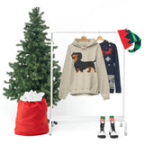 Dachshund Unisex Heavy Blend™ Hooded Sweatshirt, S - 5XL, 13 Colors, Cotton/Polyester, FREE Shipping, Made in USA!!