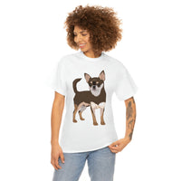 Chihuahua Unisex Heavy Cotton Tee, S - 5XL, 12 Colors, 100% Cotton, Made in the Usa, Free Shipping!!