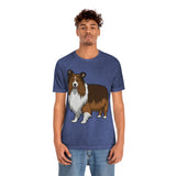 Shetland Sheepdog Unisex Jersey Short Sleeve Tee