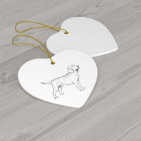 Labrador Retriever Ceramic Ornaments