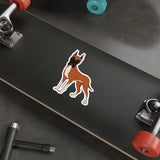 Great Dane Die-Cut Stickers, Water Resistant Vinyl, 5 Sizes, Matte Finish, Indoor/Outdoor, FREE Shipping, Made in USA!!