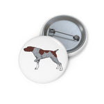 German Shorthaired Pointer Pin Buttons