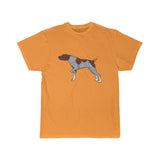 German Shorthaired Pointer Men's Short Sleeve Tee, 100% Cotton, Light Fabric, FREE Shipping, Made in USA!!