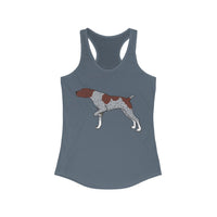 German Shorthaired Pointer Women's Ideal Racerback Tank