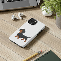 Dachshund Case Mate Tough Phone Cases, Impact Resistant, Wireless Charging, FREE Shipping, Made in USA!!
