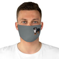 Bernese Mountain Dog Fabric Face Mask