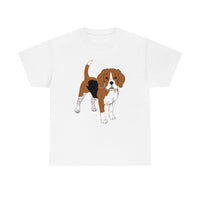 Beagle Unisex Heavy Cotton Tee, Made in the USA!!