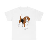 Beagle Unisex Heavy Cotton Tee, Made in the USA!!