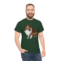 Shetland Sheepdog Unisex Heavy Cotton Tee