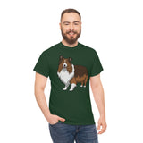 Shetland Sheepdog Unisex Heavy Cotton Tee