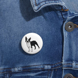Boston Terrier Custom Pin Buttons