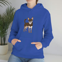 Chihuahua Unisex Heavy Blend Hooded Sweatshirt, Cotton/Polyester, S- 5XL, 13 Colors, Free Shipping, Made In Usa!!