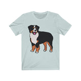 Bernese Mountain Dog Unisex Jersey Short Sleeve Tee