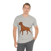 Rhodesian Ridgeback Unisex Jersey Short Sleeve Tee, S - 3XL, 16 Colors, Light Fabric Cotton, FREE Shipping, Made in USA!!