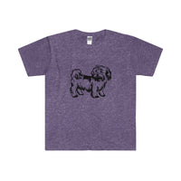 Shih Tzu Men's Fitted Short Sleeve Tee