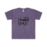 Shih Tzu Men's Fitted Short Sleeve Tee