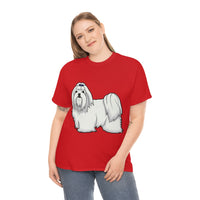Maltese Unisex Heavy Cotton Tee, S - 5XL, 12 Colors, 100% Cotton, Medium Fabric, FREE Shipping, Made in USA!!