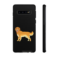 Golden Retriever Cell Phone Cases, Samsung, iPhone, Google, Impact Resistant, Dual Layer for Protection, FREE Shipping, Made in USA!!