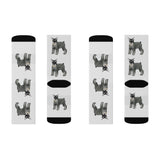 Miniature Schnauzer Sublimation Socks