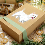 West Highland White Terrier Kiss-Cut Stickers, 4 Sizes, Vinyl with 3M Glue, FREE Shipping, Made in USA!!